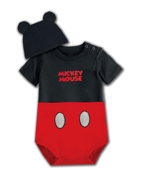 Body + Gorrito Baby Mickey#color_700-negro