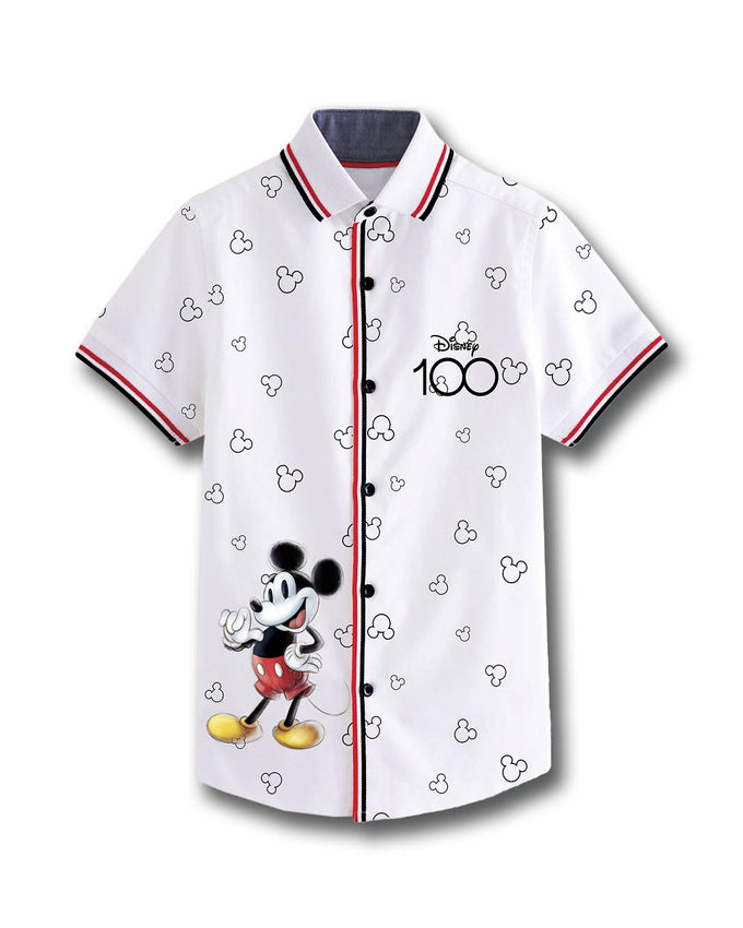 Camisa Mickey Mouse miniprints#color_000-blanco