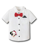 Camisa Mickey Mouse con botones funcionales#color_000-blanco