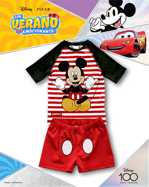 Terno de Baño Mickey#color_259-rojo-combinado