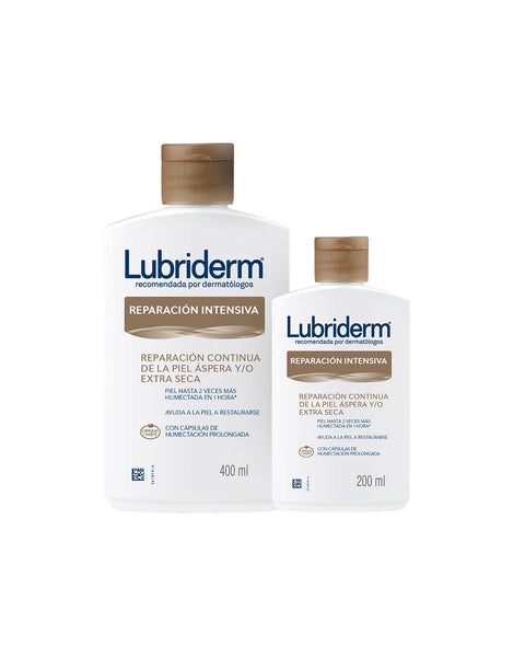 Pack lubriderm reparación intensiva 400ml + 200ml gratis#color_sin-color