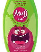 Muss shampoo + body wash lychee