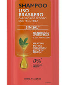 Shampoo liso brasilero vitane