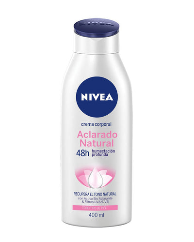 Nivea body aclarado natural 48 horas de hidratación y tono uniforme#color_sin-color