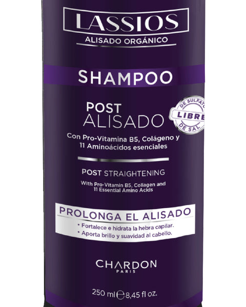 Lassios shampoo post alisado 250 ml#color_sin-color