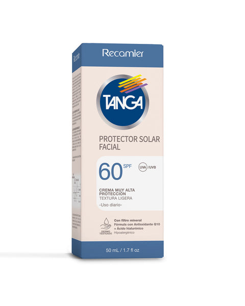 Tanga Bloqueador en crema facial SPF 60 con Q10#color_100-spf-60